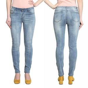🆕️ Allee~Persil Light Blue Skinny Ankle Jeans